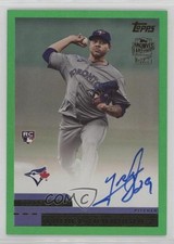 2024 Topps Archives Green Foilboard 69/99 Yariel Rodriguez Rodríguez Auto 1e1o