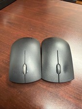 Lot of 2 Lenovo Wireless Optical Mouse SKM1B37527 5M10U87583 Black