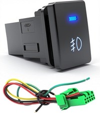 Multi-Purpose Fog Lamp Switch with Connector Wire Kit