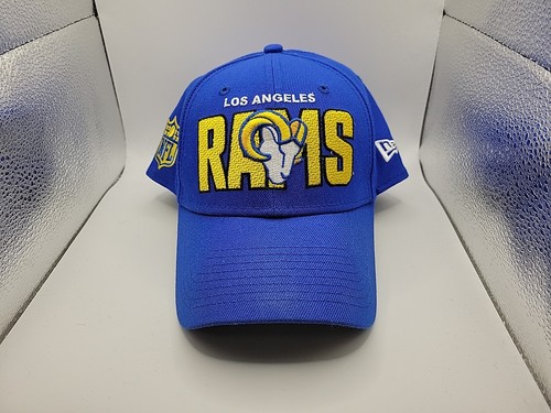 Los Angeles LA Rams Hat Cap NFL Football New Era 9Forty Adjustable Snapback - Picture 9 of 9