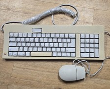 Vintage Apple Keyboard M0116 with mouse - untested