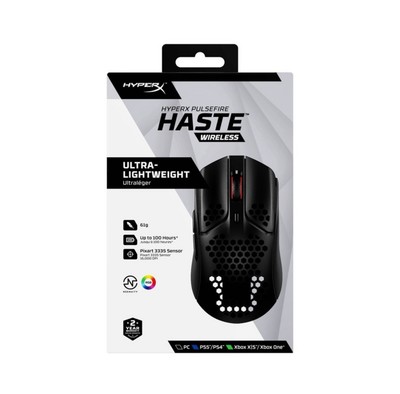 NEW  HyperX Pulsefire Haste Wireless Gaming Mouse - 4P5D7AA