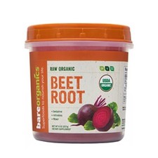 Organic Beet Root Powder 8 Oz by Bare Organics