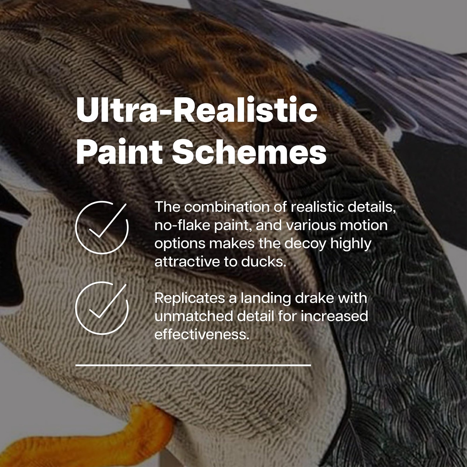 PowerFlight Mallard Realistic Motion Decoy for Hardcore Duck Hunters