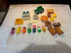 Fisher Price Sesame Street Little People Lot Vintage Figures Accessories