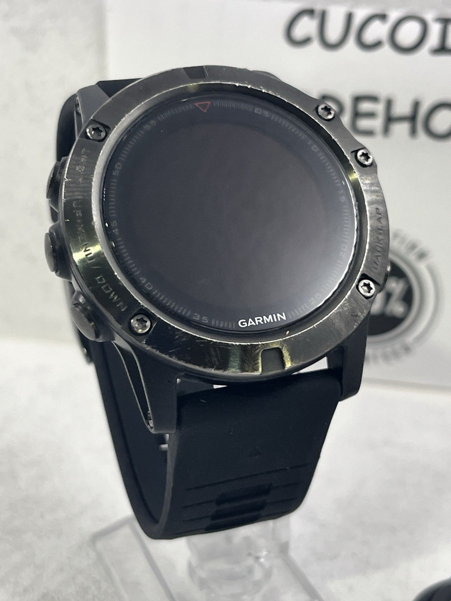 Garmin Fenix 5X Sapphire - Slate Gray with Black Band (010-01733