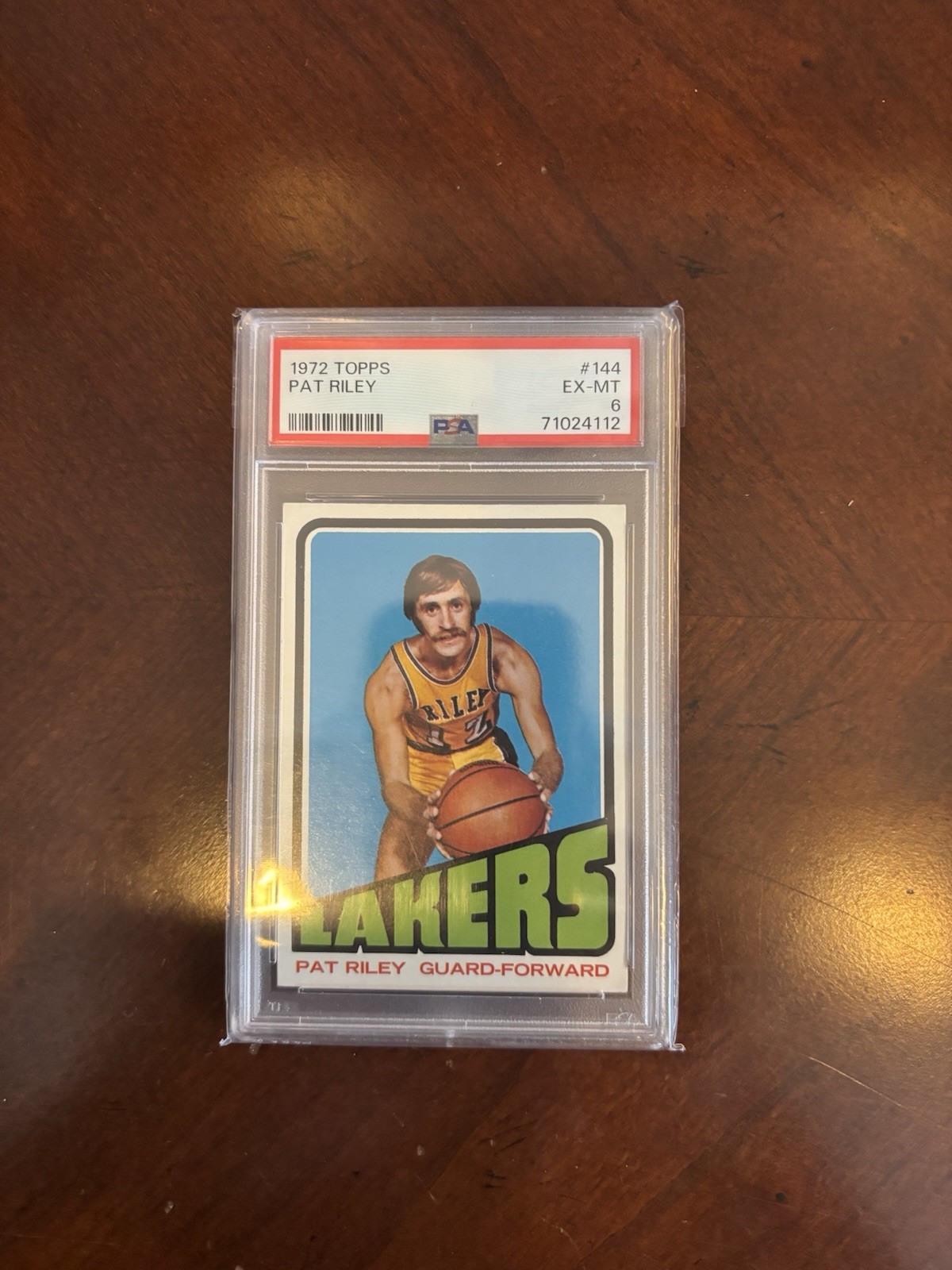 1972-73 Topps Pat Riley #144 PSA 6