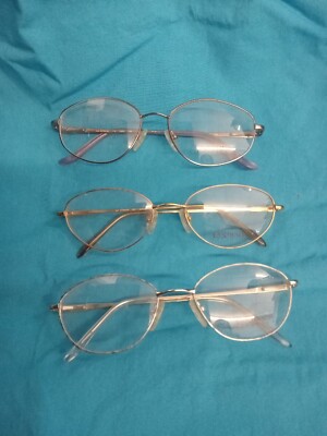 3 Pair Of Women's La Strada Titanium RX Eyeglass Frames
