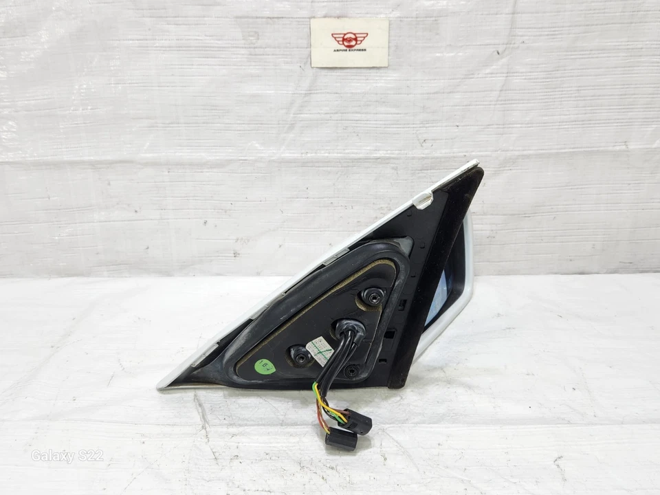 Оригинальное дверное зеркало правого вида 1992-1995 Mercedes Benz S-класса 300SE 1408108616 - Изображение 3 из 4