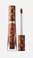 TOO FACED~MELTED~Matte Limited Edition~Liquified Long Wear "GINGERBREAD MAN" NEW