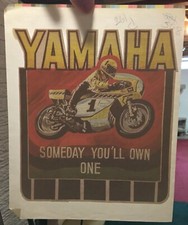 Vintage  Original 70's Yamaha Motorcycles T-Shirt Transfers - Your Choice 