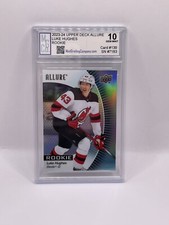 2023-24 Allure Luke Hughes Rookie Graded MGCo. Gem Mint 10