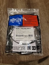 Tripp Lite 6ft 6" HDMI to VGA Adapter Converter Cable Active 3.5mm M/M 1080p