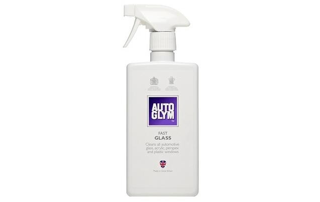Autoglym Fast Glass Cleaner Smear Free Rapid Window Windscreen Clean Dust Grease