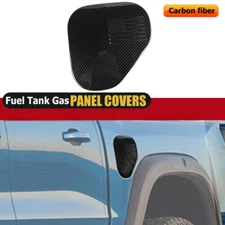 Carbon Fuel Tank Cover Door Gas Filler Cap For Chevy Colorado 2023 24 Accessorie