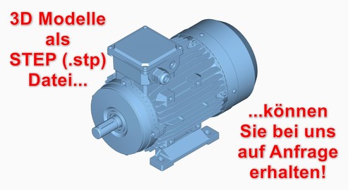 Elektromotor Drehstrom 0,75kW S6 1500/min Welle 19mm 80 B3(Fuß) - Bild 10 von 11
