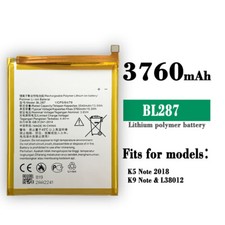 Batería de iones de litio 100 % nueva para Lenovo K5 Note K9 Note (L38012) BL287 + herramientas internas