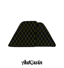 AutoWin Customizable Double Diamond Pattern Floor Mats for Ferrari SF90 Stradale