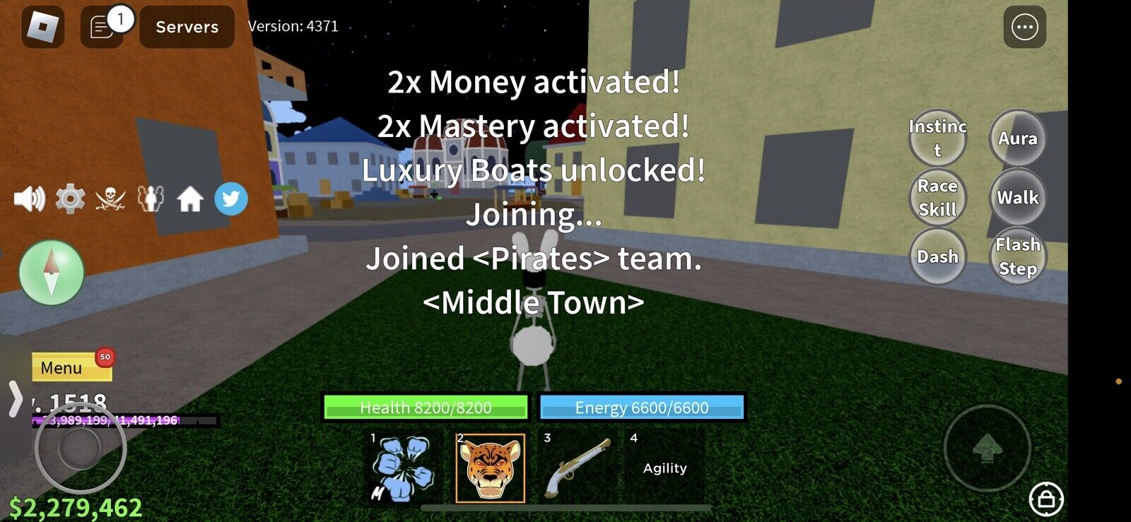 2X Mastery EXP - Roblox