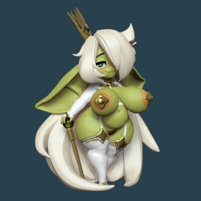 Goblin Queen, 1/6, 1/8, 1/10, 1/12, Garage Kit, GK, Resin  Model, Figure
