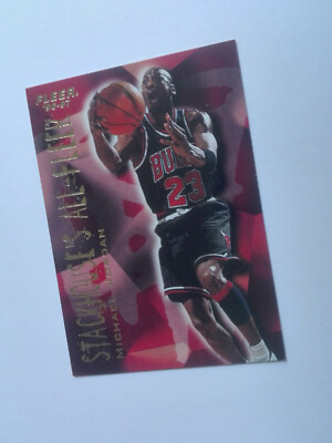 MICHAEL JORDAN 96/97 Fleer Michael Jordan Stackhouse's All Fleer #4 of 12