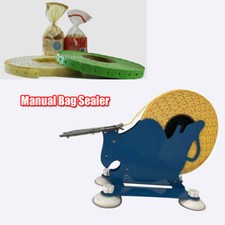 Clips de plástico Embalaje Manual Bolsa de pan Máquina de sellado Bolsa Sellador Clip-máquina