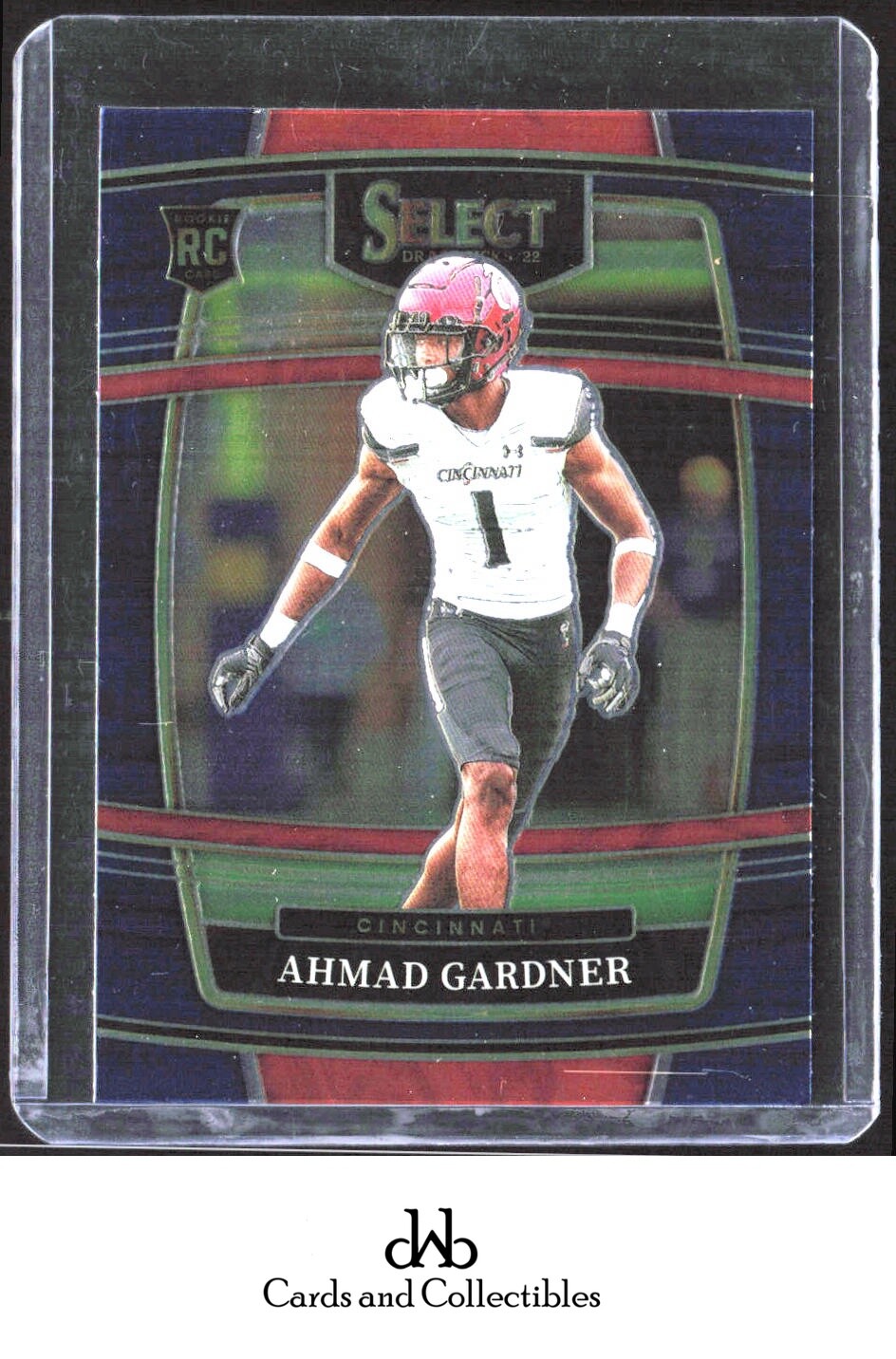 2022 Panini Select Draft Picks #54 Ahmad Gardner Blue (Retail Base)