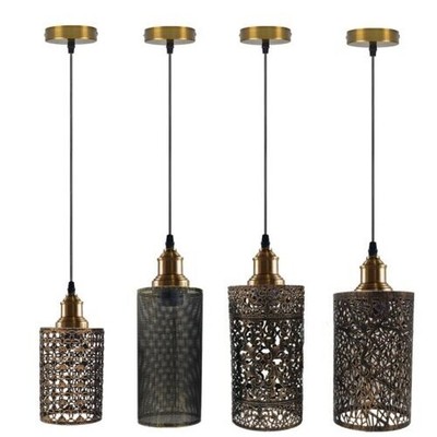 Vintage Retro Lamp Industrial Loft Style Rustic Shade E27 Ceiling Pendant Lights