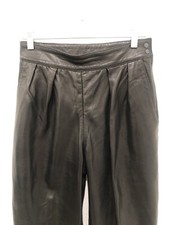 当日発送フォロー割NORTH BEACH LEATHER WIDE PANT Vintage 1970s North Beach Leather Tan Whipstitch Flares – 70sstacks