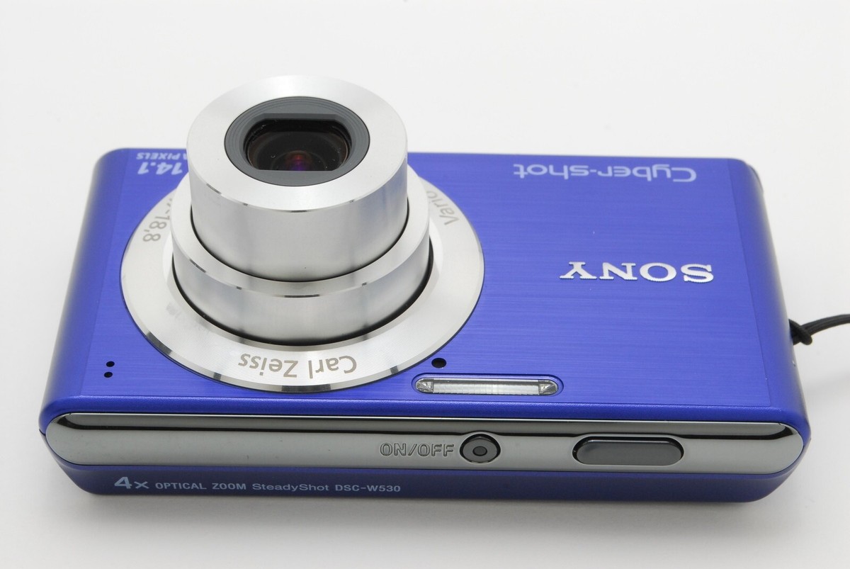 Buy Sony Cyber-shot DSC-W530 14.1MP Digital Camera - Blue online