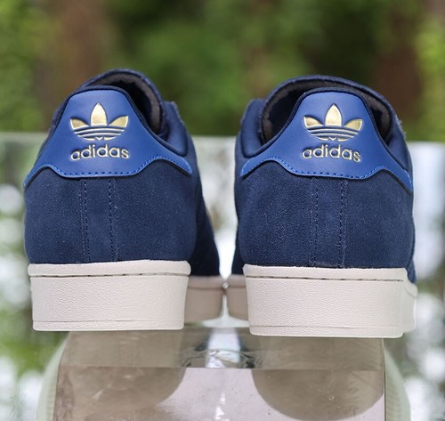 Adidas Superstar Adv Royal Blue Gold Men's Size 10.5 Custom ID3365 - Picture 10 of 13