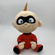DISNEY PIXAR THE INCREDIBLES LARGE 15" JACK JACK BABY PLUSH PILLOW BUDDY DOLL