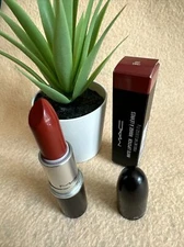 MAC Authentic Matte Lipstick Chili 602 Matte Lipstick 0.1 oz./3g New In Box