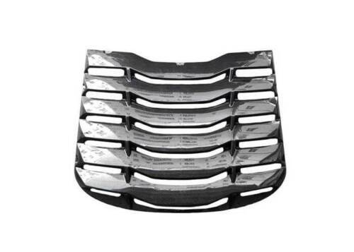 For Ford Mustang 2015-2021 MMD Carbon Fiber Tail Rear Window Louver Cover Trim - Picture 5 of 8