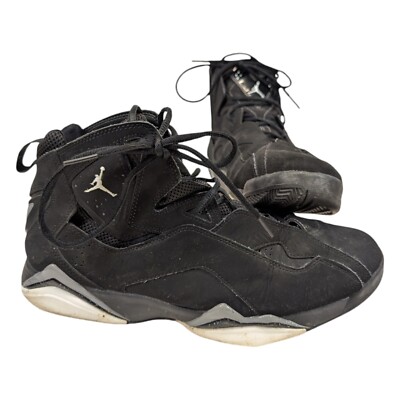 Air Jordan True Flight Mens US Size 13 Shoes Black Cool Grey 