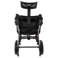 All Terrain Reclining Foldable Wheelchair For Adult 90-175 Removable Headrest