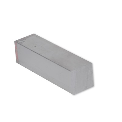 1'' x 1'' Stainless Steel Flat Bar, 304 Square, 6 Inch Length, Mill Stock, 1.0''