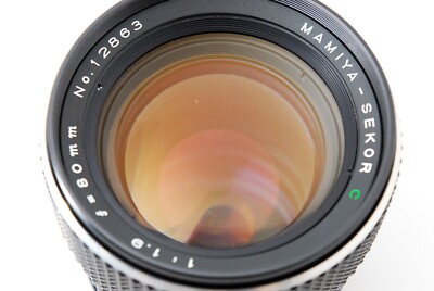 Exc +5 w/Hood] Mamiya Sekor C 80mm f/1.9 Lens for M645 1000S Super