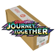 Pokemon Journey Together Booster Box Sealed Case (6 Booster Boxes) *FIRST PRINT*