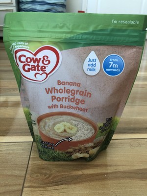 cow & gate banana porridge
