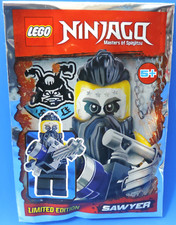 LEGO Ninjago Personaggio 891835 Edizione Limitata Sawyer con Motosega/Polybag
