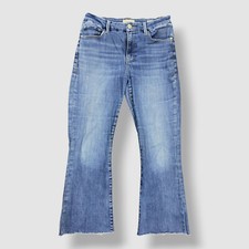 FRAME Women's Blue Le Crop Mini Boot Jeans Pants Size 28