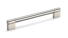 Richelieu BP527192 Stainless Steel 7-9/16" Center To Center Handle Cabinet Pull