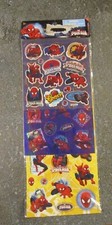 MARVEL 4 sheets ULTIMATE SPIDERMAN Stickers -15 Puffy, Shiny, Regular - NEW