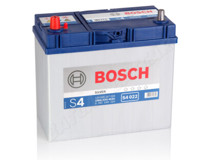 Autobatterie BOSCH 12V 45Ah 330 A/EN S4 022 45 Ah TOP ANGEBOT SOFORT & NEU
