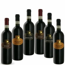6 vini rossi Piemonte  bottiglia 75 cl 2022 corposi profumati fermi