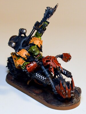 Warhammer 40k Forgeworld OOP Ork Warboss on Warbike SP | eBay