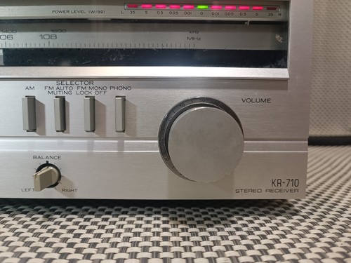 Kenwood KR-710 Receptor estéreo HiFi Amplificador AM/FM - Imagen 5 de 11