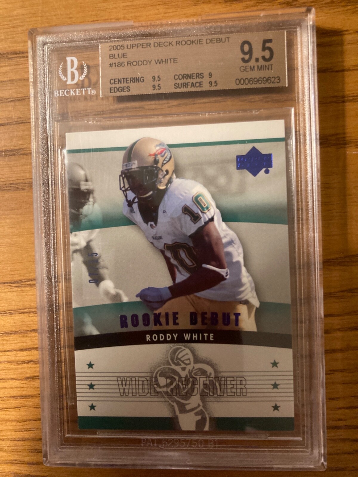 Roddy White Upper Deck Rookie Debut #186 Base