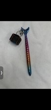 Rainbow Mermaid Pen Pocket Chalker / Billiards / Snooker Cue / Chalk Holder